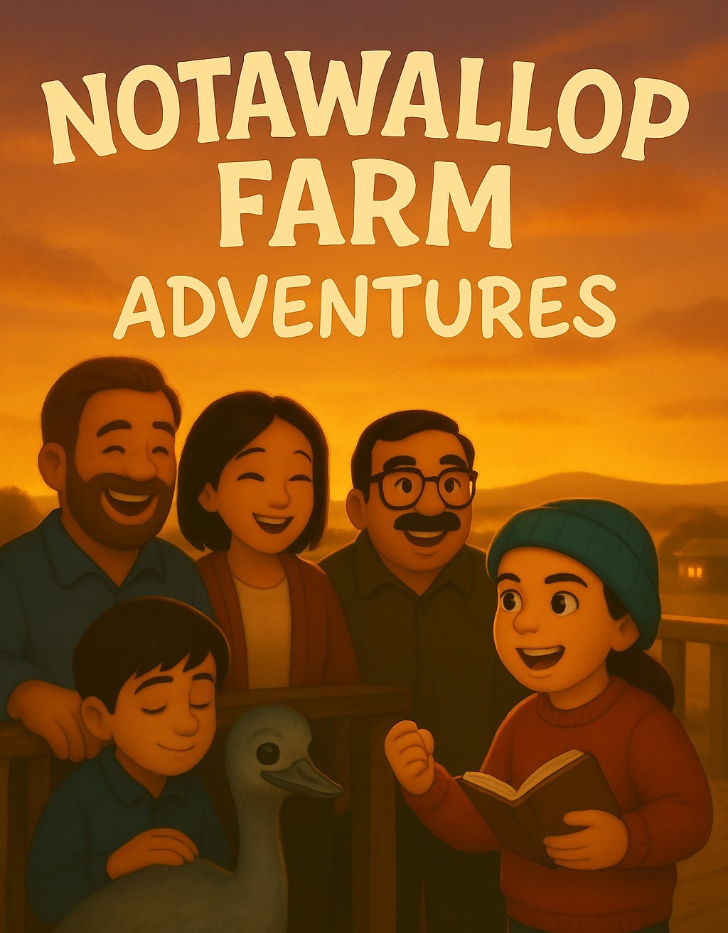 Cover art for the Notawallop Station Series